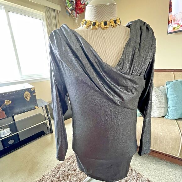 Lane Bryant Mettallic Pullover Dressy Sweater Plus Size 22/24 Holidays Christmas - Picture 2 of 15